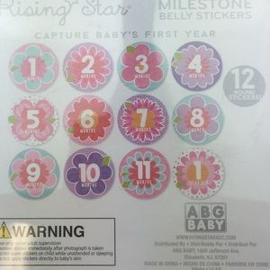 Baby Belly Milestone Stickers